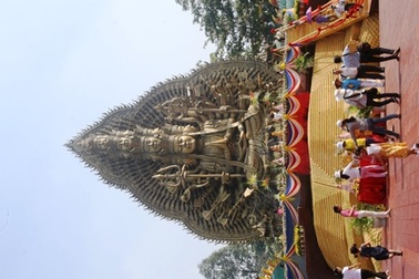 An vị tượng Thiên thủ thiên nhãn lớn nhất Việt Nam