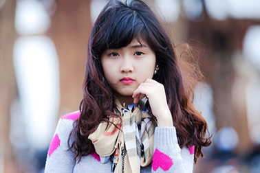 Nữ sinh 10x khiến dân mạng ngỡ ngàng vì vẻ xinh xắn, đáng yêu