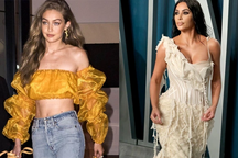 Mặc áo bèo nhún đẹp như Gigi Hadid, Jennifer Lopez