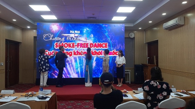 Phát động sáng tác vũ điệu ‘Smoke - free dance - Cuộc sống không khói thuốc’.