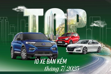 Loạt ô tô bán chậm tháng 7: Có xe nâng cấp vẫn không thoát “ế”