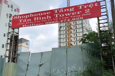 Dự án Tân Bình Apartment vẫn chưa “gọt” tầng xây dựng sai phép