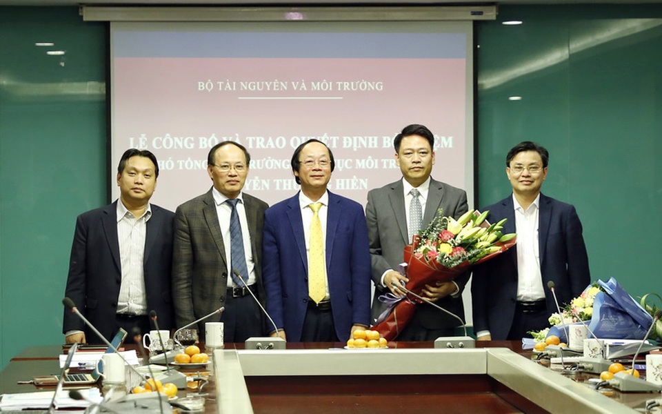 Ông Nguyễn Thượng Hiền làm Phó Tổng cục trưởng Tổng cục Môi trường - 2 Ông Nguyễn Thượng Hiền làm Phó Tổng cục trưởng Tổng cục Môi trường - 2