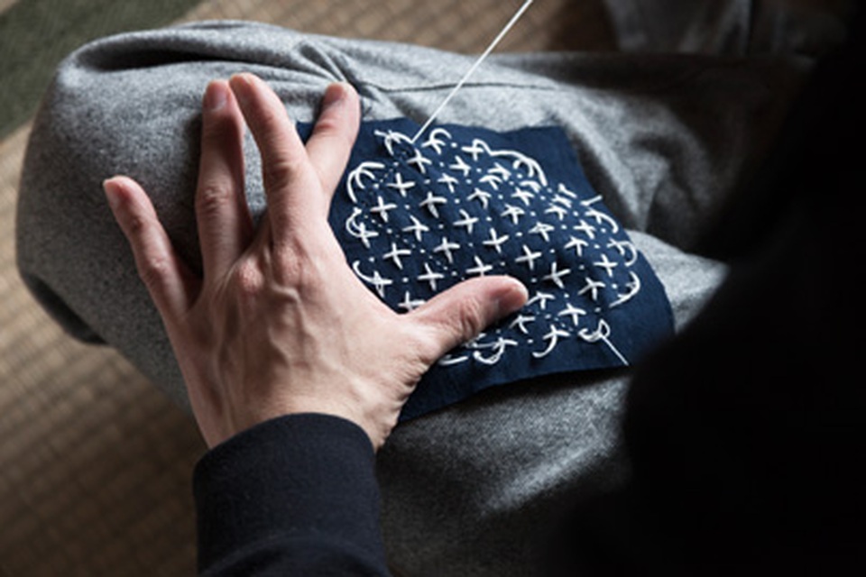 Sashiko - Nghệ thuật trong những đường thêu của người Nhật Bản - 2 Sashiko - Nghệ thuật trong những đường thêu của người Nhật Bản - 2