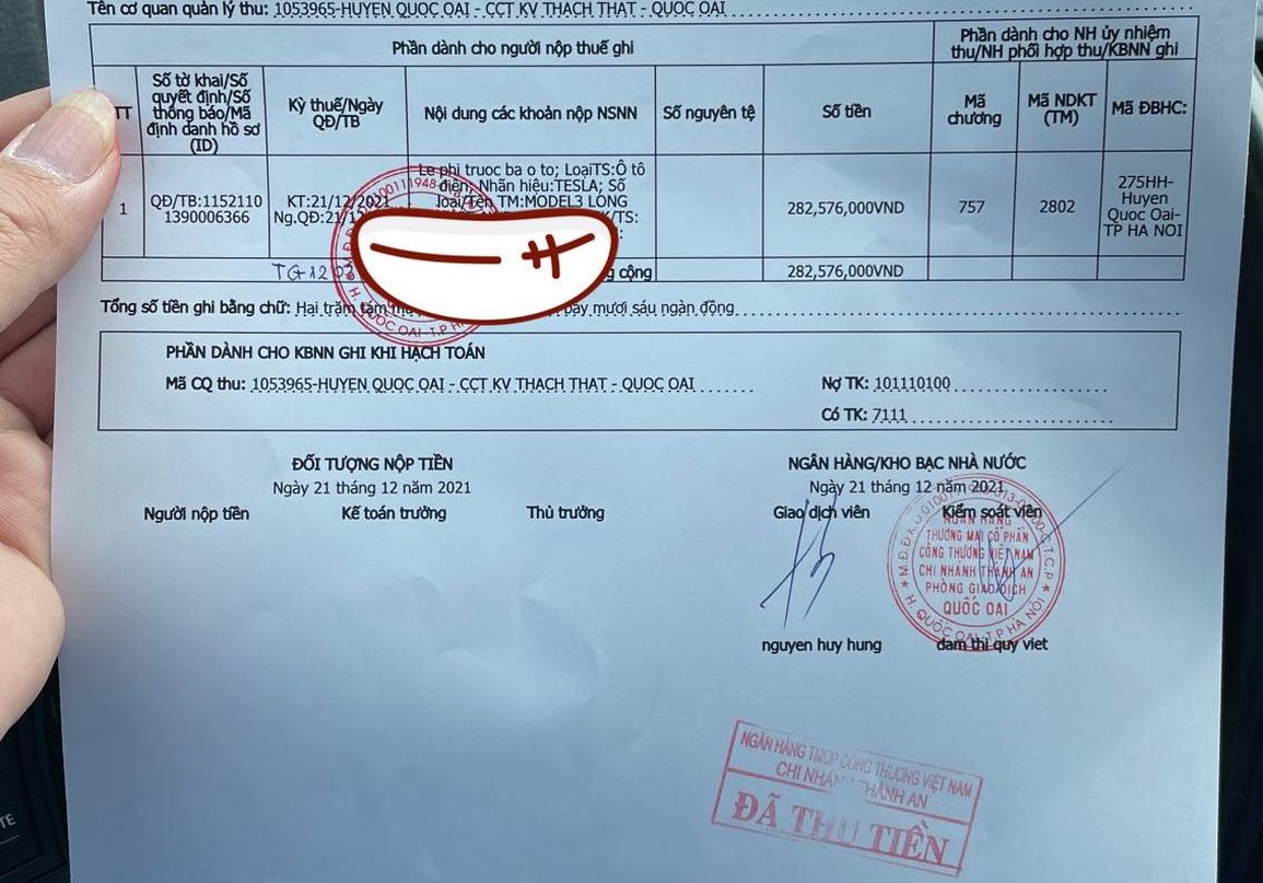 Chủ xe Tesla Model 3 tiếc nuối khi đóng gần 300 triệu đồng phí trước bạ? - 3 Chủ xe Tesla Model 3 tiếc nuối khi đóng gần 300 triệu đồng phí trước bạ? - 3