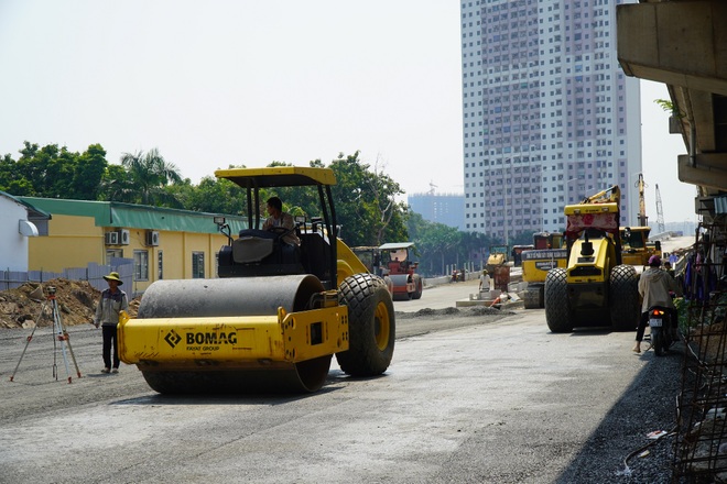 Hình ảnh công trình cầu vượt hồ trị giá 340 tỷ đồng sắp hoàn thành ở Hà Nội - 9 Hình ảnh công trình cầu vượt hồ trị giá 340 tỷ đồng sắp hoàn thành ở Hà Nội - 9