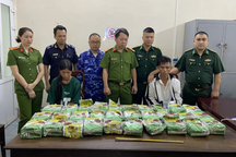 Cặp vợ chồng vận chuyển 30kg ma túy đá để lấy công 200 triệu đồng