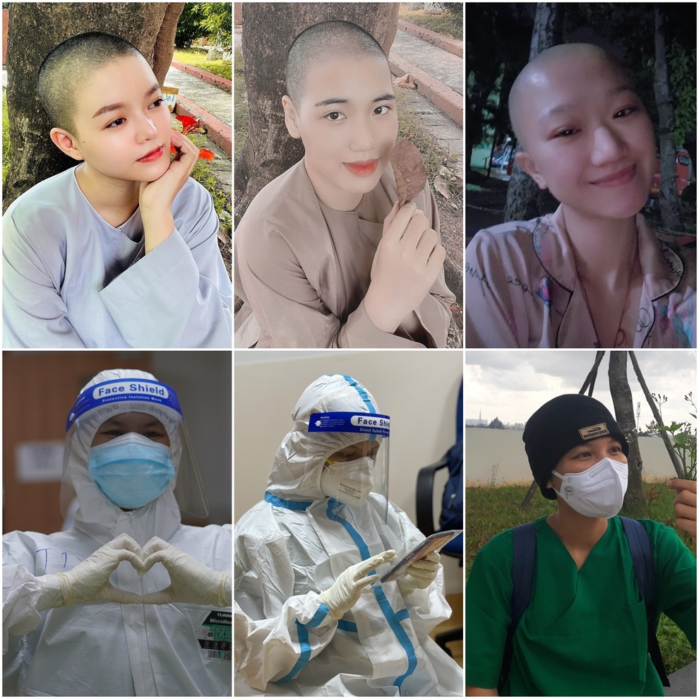 Nhóm bạn gái rủ nhau xuống tóc, xông pha tình nguyện chăm sóc F0 - 2 Nhóm bạn gái rủ nhau xuống tóc, xông pha tình nguyện chăm sóc F0 - 2