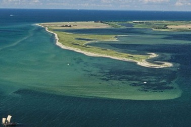 Hòn đảo mới đột ngột ngoi lên ở Đức