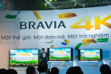 Sony ra mắt loạt TV BRAVIA 4K tại Việt Nam