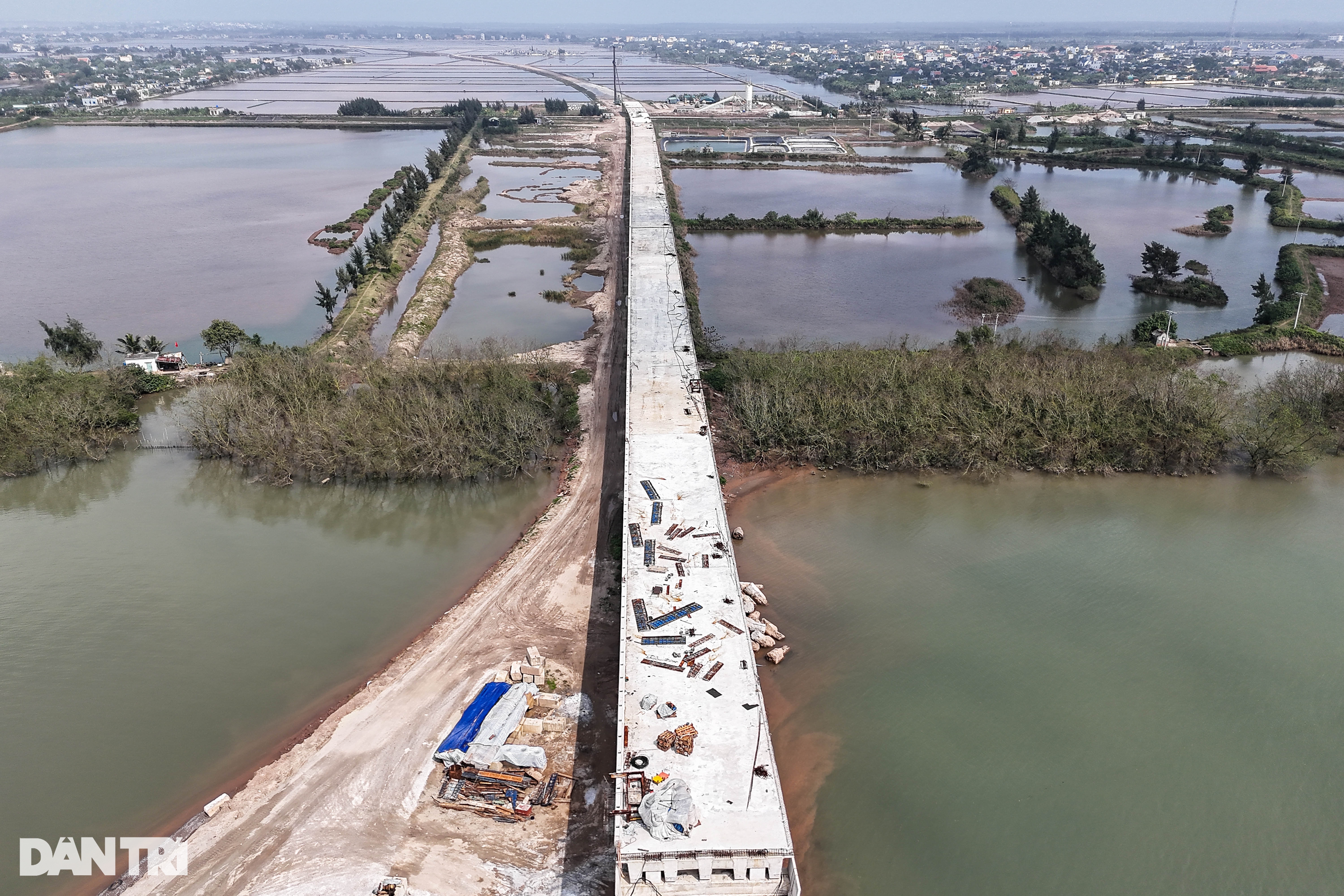 Hiện trạng cầu vượt sông Hồng gần 1.000 tỷ đồng nối Nam Định - Thái Bình - 7
