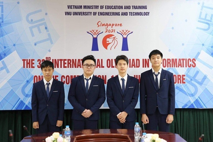 Việt Nam giành 4 Huy chương Bạc tại Olympic Tin học quốc tế 2021 - Ảnh 1.