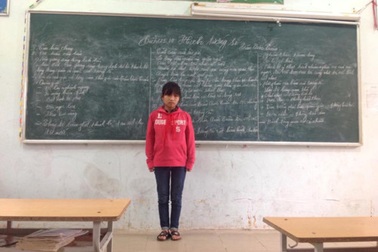 Nghị lực của nữ sinh vùng khó