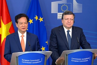  Tuyên bố chung Việt Nam-EU về định hướng kết thúc đàm phán FTA