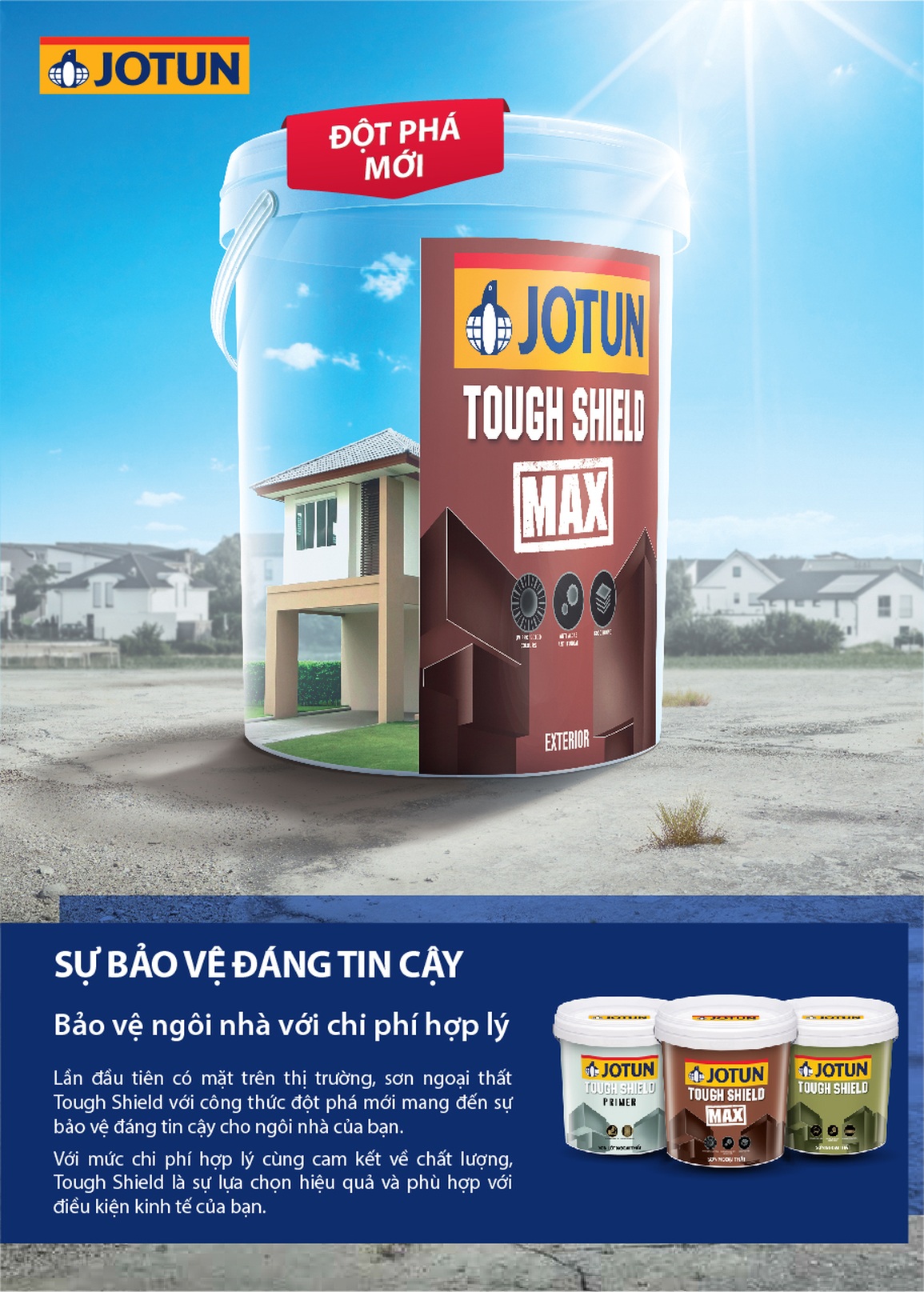 Jotun Việt Nam ra mắt sơn ngoại thất mới Tough Shield - 1 Jotun Việt Nam ra mắt sơn ngoại thất mới Tough Shield - 1