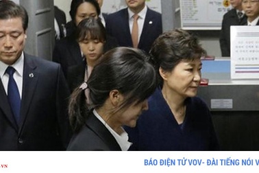Hàn Quốc mở phiên xét xử sơ thẩm đầu tiên đối với bà Park Geun-hye