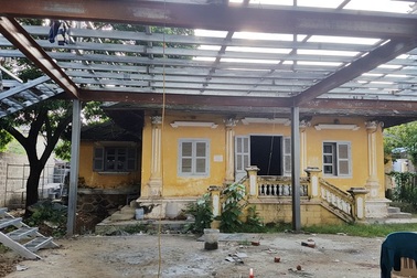 Tạm dừng thi công Trung tâm Thể dục Thể thao tại Nhà Di sản Huế