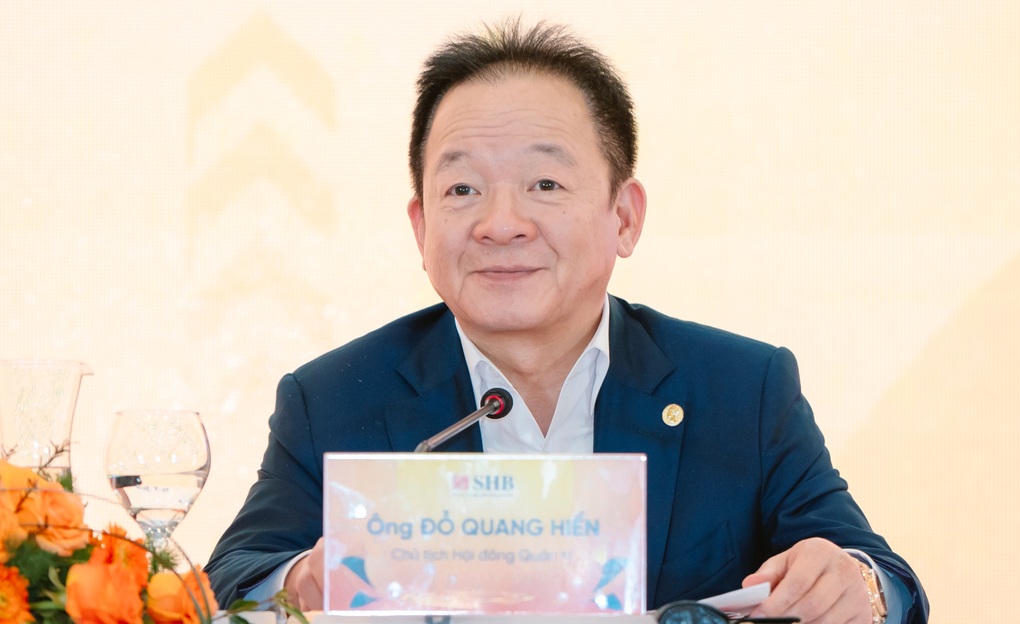 Chủ tịch SHB Đỗ Quang Hiển: Triển vọng bất động sản ở Việt Nam rất tốt - 1 Chủ tịch SHB Đỗ Quang Hiển: Triển vọng bất động sản ở Việt Nam rất tốt - 1