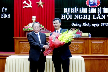 Quảng Bình có tân Phó Bí thư Thường trực Tỉnh ủy