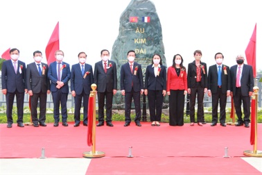 Thường trực Ban Bí thư cắt băng khánh thành âu Kim Đài hơn 22 triệu Euro