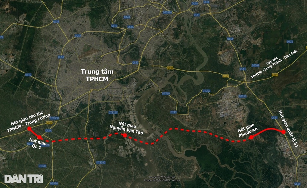 Đề xuất mở cao tốc Bến Lức - Long Thành cho người dân lưu thông tạm dịp Tết - 2 Đề xuất mở cao tốc Bến Lức - Long Thành cho người dân lưu thông tạm dịp Tết - 2