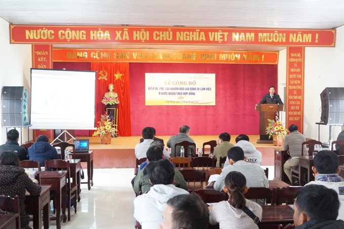 Thừa Thiên Huế: Đưa thông tin xuất khẩu lao động đến sát với người dân hơn - Ảnh 1. Thừa Thiên Huế: Đưa thông tin xuất khẩu lao động đến sát với người dân hơn - Ảnh 1.