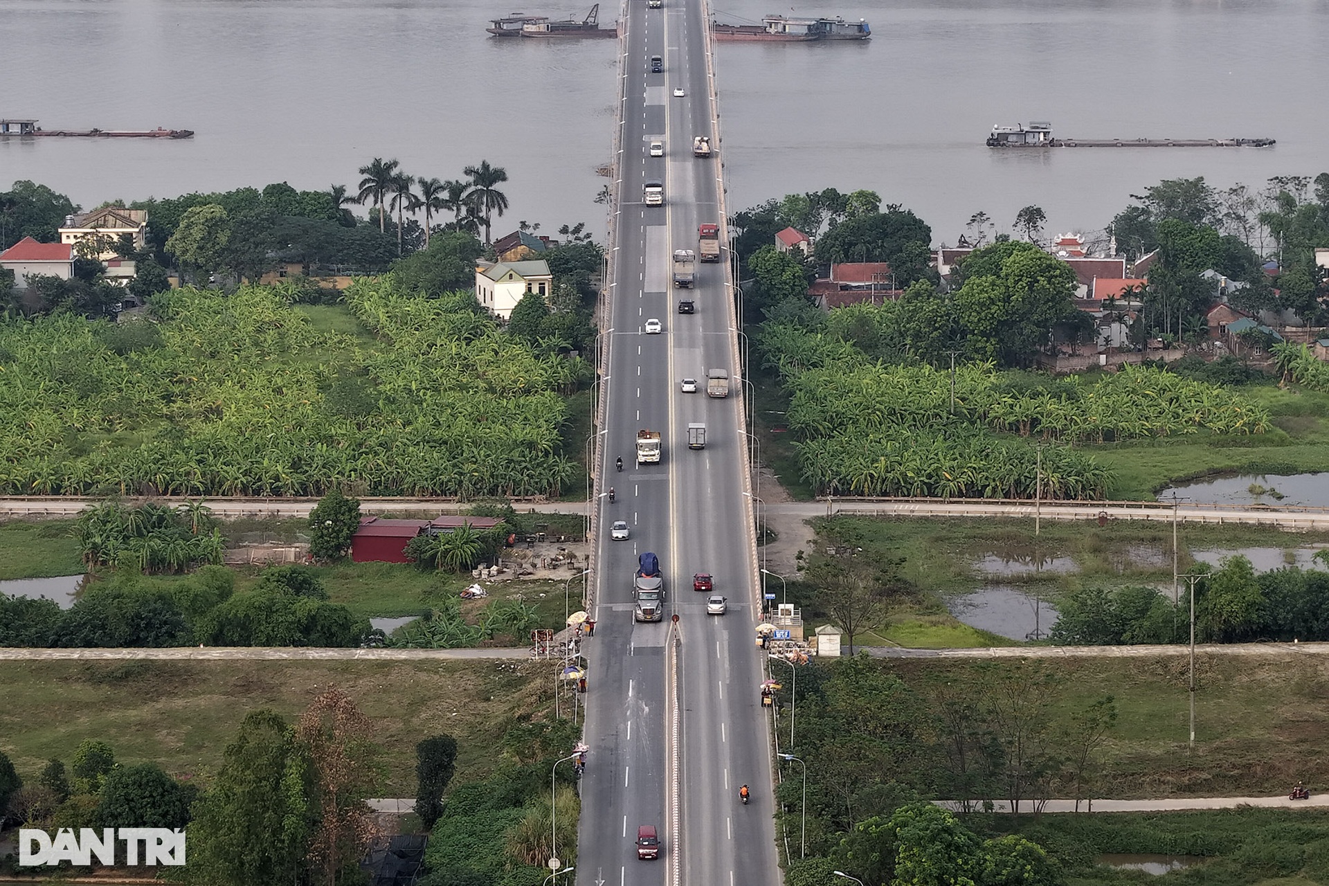 Cầu Vĩnh Thịnh dài nhất Việt Nam trên địa phận Hà Nội - 6 Cầu Vĩnh Thịnh dài nhất Việt Nam trên địa phận Hà Nội - 6