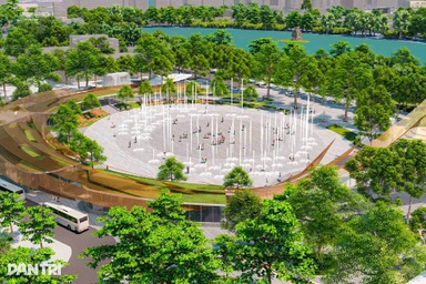 Lộ hình hài quảng trường, công viên đặc biệt phía Đông hồ Gươm và ga C9