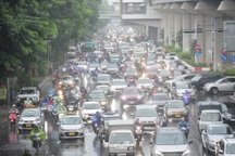Hà Nội sáng nay đường phố tắc "không lối thoát"