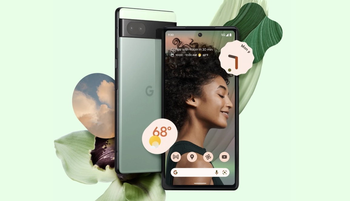 Pixel 6a sở hữu thiết kế tương tự Pixel 6 ra mắt vào năm ngoái, nhưng có kích thước nhỏ hơn (Ảnh: Google). Pixel 6a sở hữu thiết kế tương tự Pixel 6 ra mắt vào năm ngoái, nhưng có kích thước nhỏ hơn (Ảnh: Google).