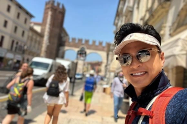 Hồng Đăng, Hồ Hoài Anh check-in châu Âu