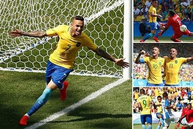 Brazil và Đức vào chung kết bóng đá nam Olympic 2016