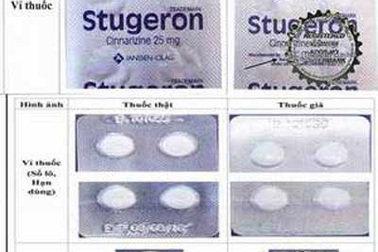 Thuốc giả chỉ được thu hồi trên... văn bản