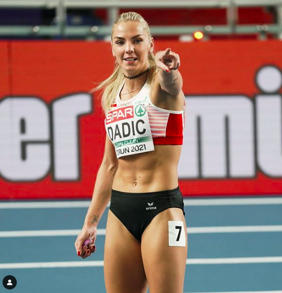 Ivona Dadic: Thiên thần tóc vàng xinh đẹp của điền kinh Áo - 7