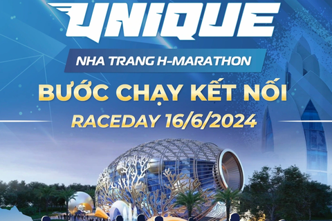 Ưu đãi cho nhóm tham gia giải chạy Unique Nha Trang H-Marathon 2024