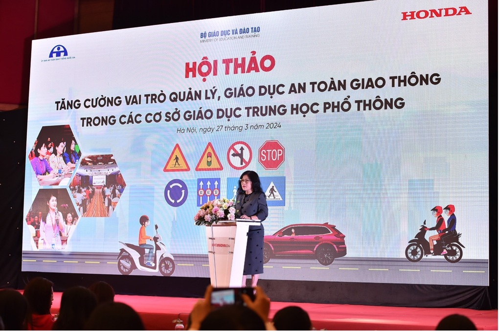 Hội thảo tăng cường vai trò quản lý, giáo dục an toàn giao thông - 4