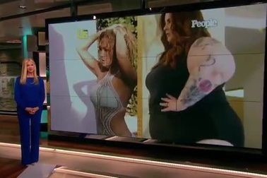 Người mẫu béo vẫn tự tin khoe thân