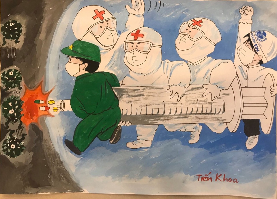 Khắc họa “người chiến sĩ thời bình” với những thông điệp từ trái tim - 4 Khắc họa “người chiến sĩ thời bình” với những thông điệp từ trái tim - 4