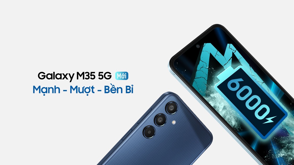 Samsung Galaxy M35 5G và Galaxy M55 5G chính thức ra mắt tại Việt Nam - 1 Samsung Galaxy M35 5G và Galaxy M55 5G chính thức ra mắt tại Việt Nam - 1