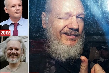 Sự thay đổi kinh ngạc của ông chủ WikiLeaks sau 7 năm lẩn trốn