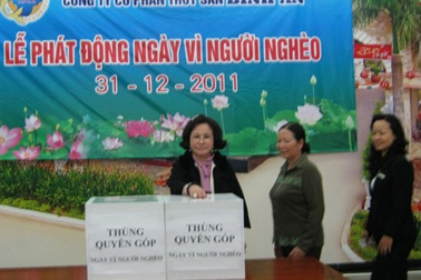 Bianfishco ủng hộ hơn 500 triệu đồng cho “Quỹ vì người nghèo” trong 5 năm