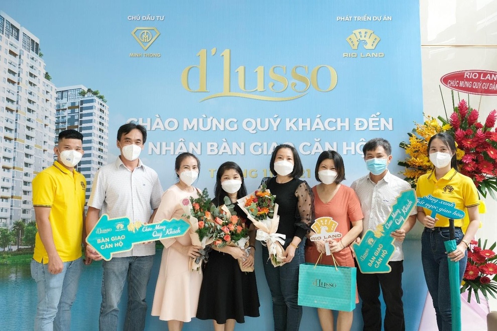 Dự án cao cấp ven sông dLusso bàn giao nhà cho khách - 1 Dự án cao cấp ven sông dLusso bàn giao nhà cho khách - 1