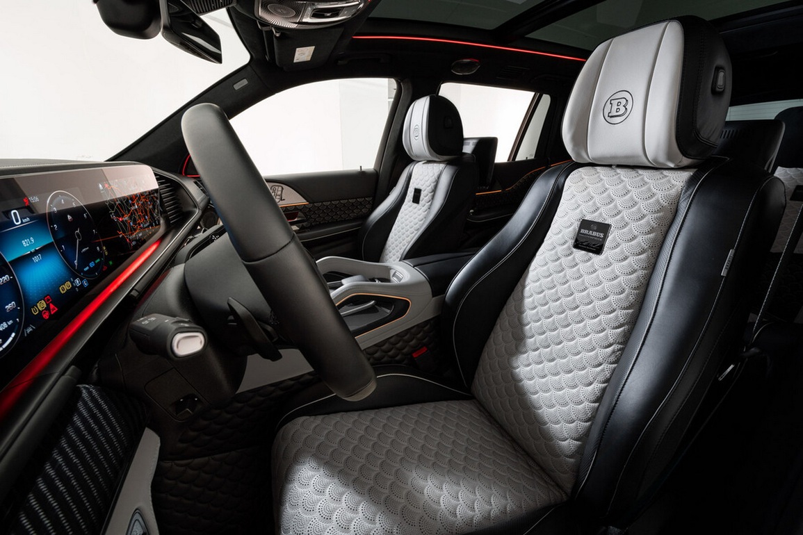 Qua tay Brabus phù thủy, Mercedes-Maybach GLS nâng tầm lên 888 mã lực - 12 Qua tay Brabus phù thủy, Mercedes-Maybach GLS nâng tầm lên 888 mã lực - 12