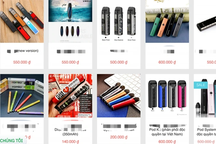 Ma túy núp bóng thuốc lá điện tử: Rao bán nhan nhản