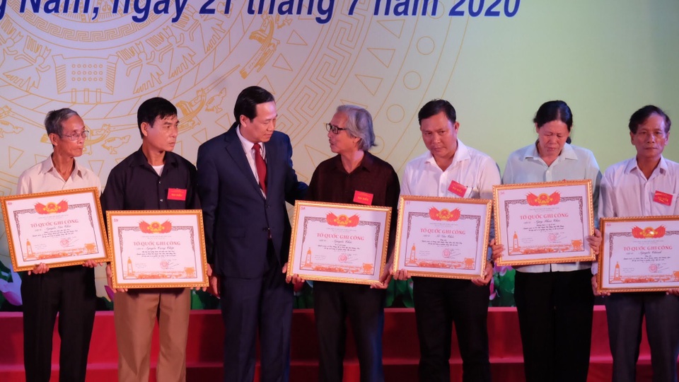 Quảng Nam: Yêu cầu rà soát việc công nhận người có công với cách mạng - 1 Quảng Nam: Yêu cầu rà soát việc công nhận người có công với cách mạng - 1