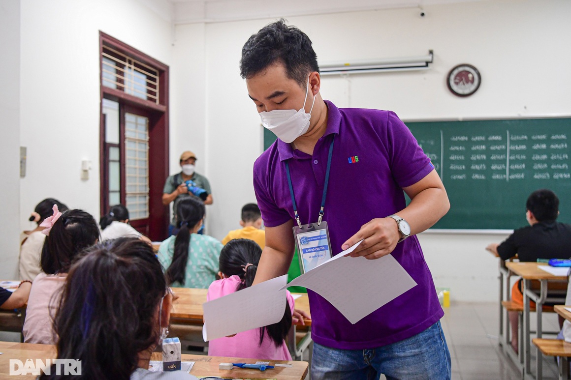 Căng như dây đàn kỳ thi ở trường có tỷ lệ chọi vào lớp 6 cao nhất HN - 11 Căng như dây đàn kỳ thi ở trường có tỷ lệ chọi vào lớp 6 cao nhất HN - 11