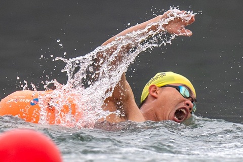 Hình ảnh ấn tượng các nội dung bơi giải Aqua Warriors Halong Bay 2025