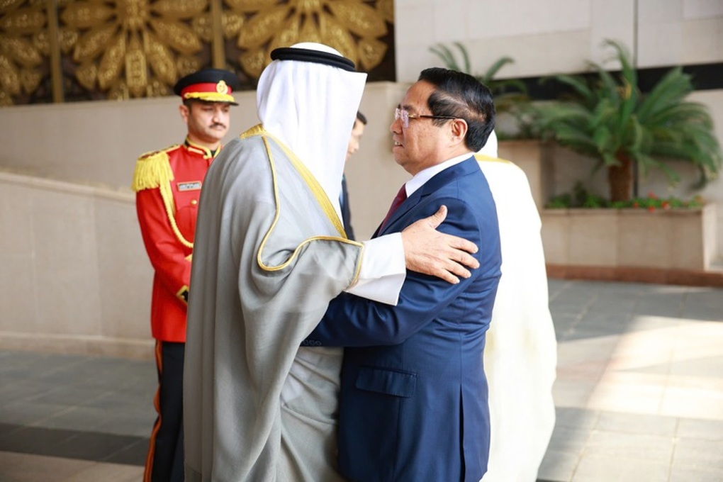 Thủ tướng Kuwait chủ trì lễ đón chính thức Thủ tướng Phạm Minh Chính - 1 Thủ tướng Kuwait chủ trì lễ đón chính thức Thủ tướng Phạm Minh Chính - 1