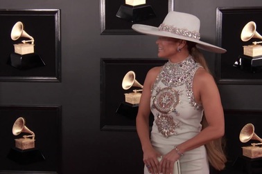 Jennifer Lopez dự Grammy2019