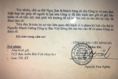 Nhân viên bảo hiểm lừa chiếm phí bảo hiểm của chủ xe Lexus